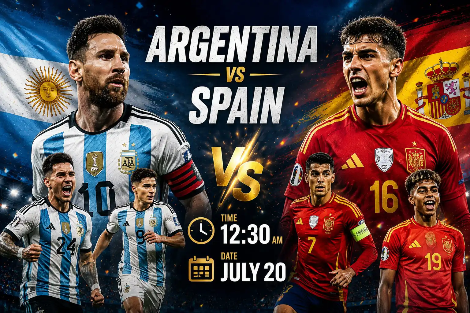 Argentina vs Spain – A Dream World Cup Final