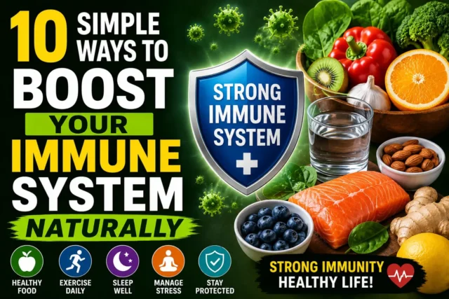10 Simple Ways to Boost Your Immune System Naturally