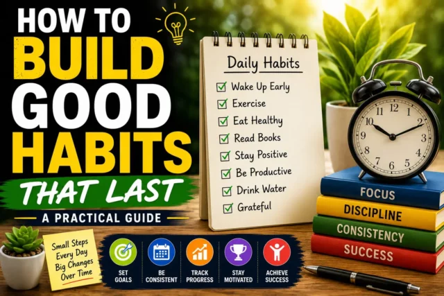 How to Build Good Habits That Last: A Practical Guide How to Build Good Habits That Last: A Practical Guide