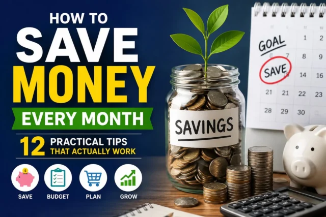 How to Save Money Every Month How to Save Money Every Month