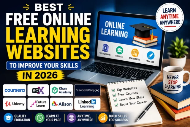 Best Free Online Learning Websites Best Free Online Learning Websites