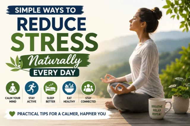 Simple Ways to Reduce Stress Naturally Every Day Simple Ways to Reduce Stress Naturally Every Day
