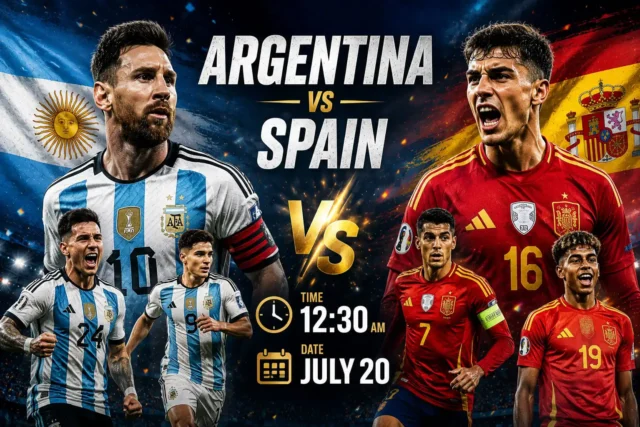 Argentina vs Spain – A Dream World Cup Final Argentina vs Spain – A Dream World Cup Final