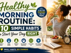 Healthy Morning Routine: 10 Simple Habits to Start Your Day Right Healthy Morning Routine: 10 Simple Habits to Start Your Day Right