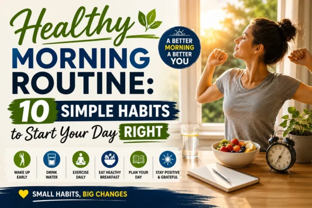 Healthy Morning Routine: 10 Simple Habits to Start Your Day Right Healthy Morning Routine: 10 Simple Habits to Start Your Day Right