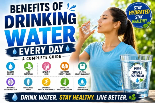 Benefits of Drinking Enough Water Every Day Benefits of Drinking Enough Water Every Day