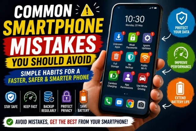 Common Smartphone Mistakes You Should Avoid