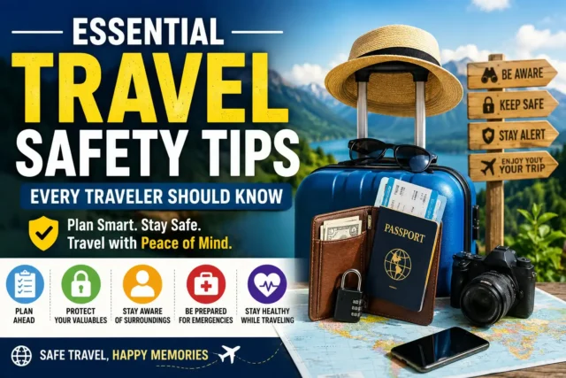 Essential Travel Safety Tips Every Traveler Should Know Essential Travel Safety Tips Every Traveler Should Know