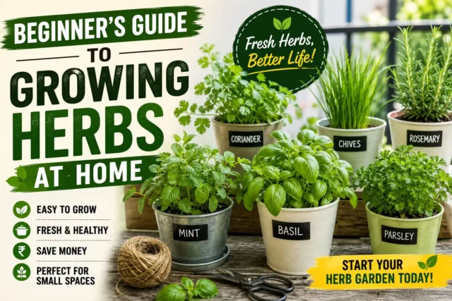 Beginner's Guide to Growing Herbs at Home