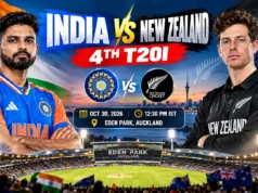 India vs New Zealand 4th T20I 2026: Preview & Playing XI India vs New Zealand 4th T20I 2026: Preview & Playing XI