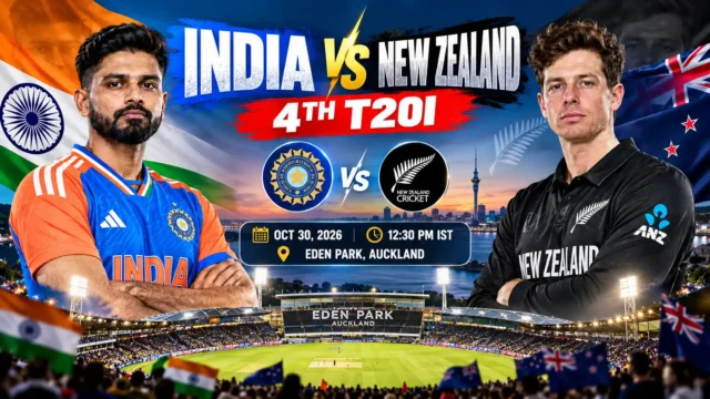 India vs New Zealand 4th T20I India vs New Zealand 4th T20I 2026: Preview & Playing XI