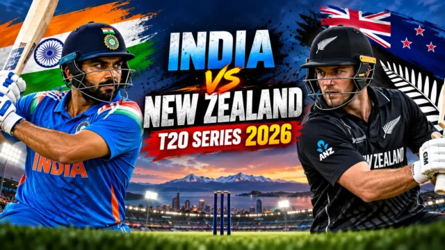 India vs New Zealand T20 Series 2026 India vs New Zealand T20 Series 2026