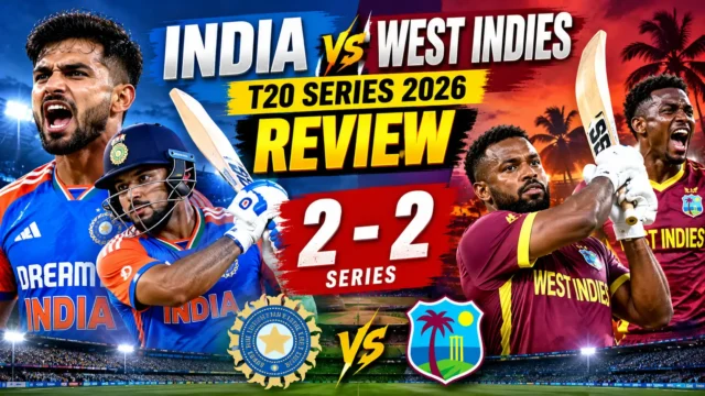 India vs West Indies T20 Series 2026 Review: 2–2 Thriller India vs West Indies T20 Series 2026 Review: 2–2 Thriller