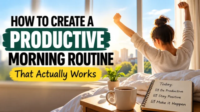 How to Create a Productive Morning Routine That Works How to Create a Productive Morning Routine That Works